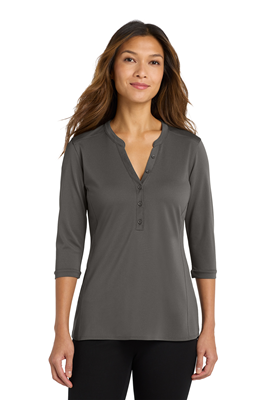 Port Authority Women's UV Choice Pique Henley