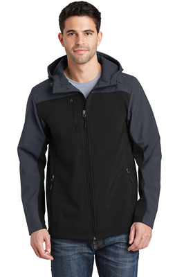 Mens Hooded Soft Shell Jacket
