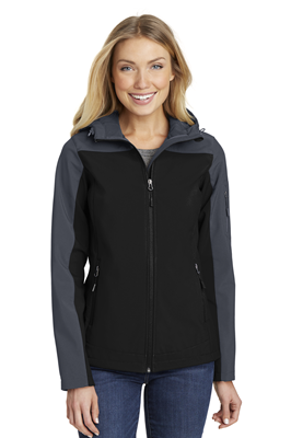 Ladies Hooded Soft Shell Jacket