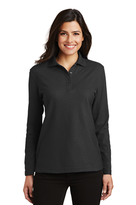 Ladies Long Sleeve Stain Resistant Polo