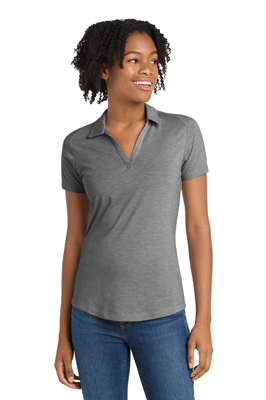 Sport-Tek Women's PosiCharge Tri-Blend Wicking Polo